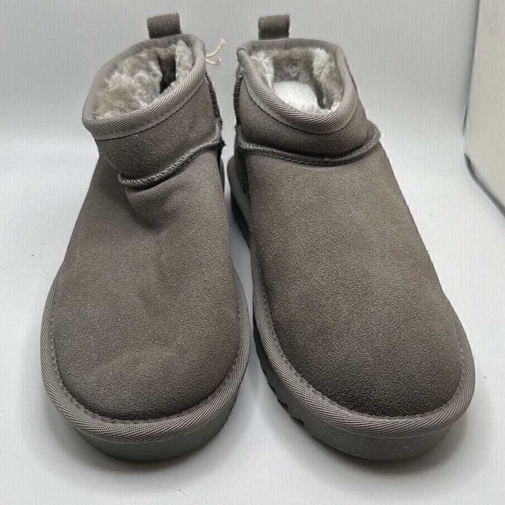 CUSHIONAIRE Women's pull on boot 7.5 GRAY - Picture 2 of 7